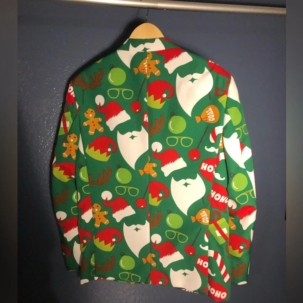 NWOT Braveman Christmas blazer and pants - Picture 3 of 6